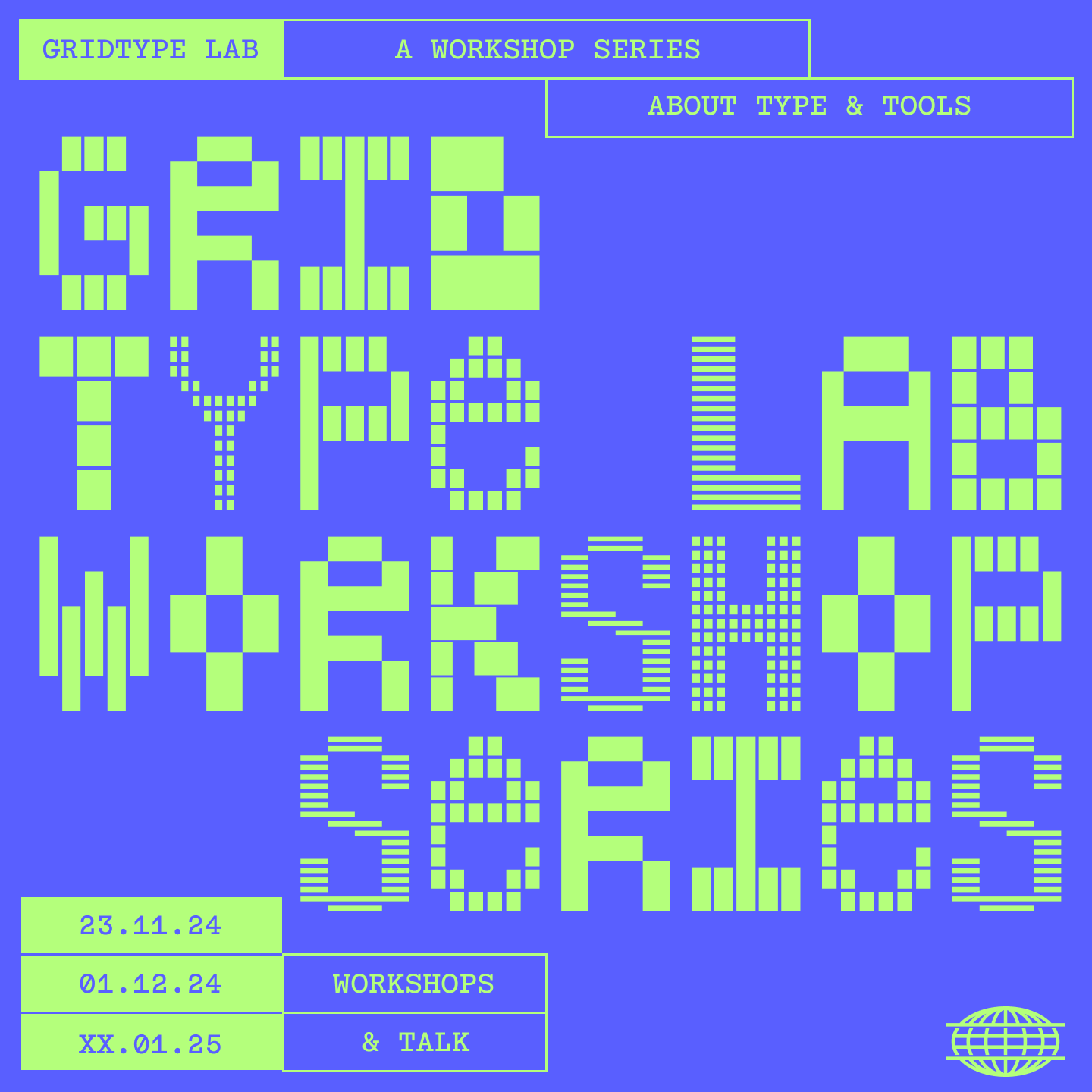 grid type lab workshop series visual